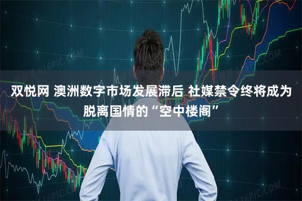双悦网 澳洲数字市场发展滞后 社媒禁令终将成为脱离国情的“空中楼阁”